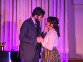 Natalie Ford (Natalya) and Joe Picchetti (Rach)