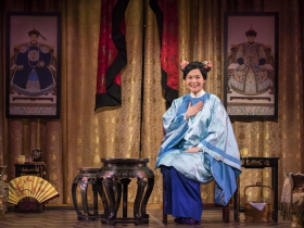 Milwaukee Repertory Theater presents The Chinese Lady  in the Stiemke Studio from February 13 – March 24, 2019 featuring Lisa Helmi Johanson as Afong Moy
