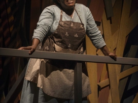 Zonya Love as Celie in Milwaukee Repertory Theater’s 2014/15 Quadracci Powerhouse production of The Color Purple.