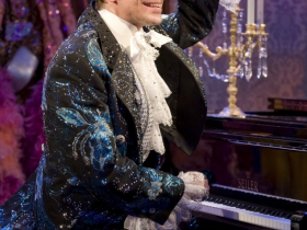 Jack Forbes Wilson in Milwaukee Repertory Theater’s Stackner Cabaret 2010/11 production of Liberace!