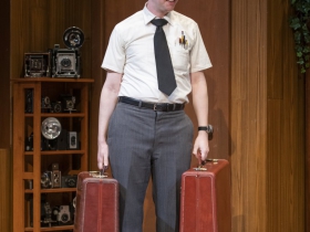 Milwaukee Repertory Theater presents The Nerd in the Quadracci Powerhouse November 12 – December 15, 2019. Pictured: Michael Doherty.