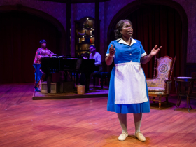 Milwaukee Repertory Theater presents Nina Simone: Four Women in the Quadracci Powerhouse, April 16 – May 12, 2024. Pictured: Gabriella Lott-Rogers