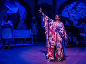 Milwaukee Repertory Theater presents Nina Simone: Four Women in the Quadracci Powerhouse, April 16 – May 12, 2024. Pictured: Alexis J Roston