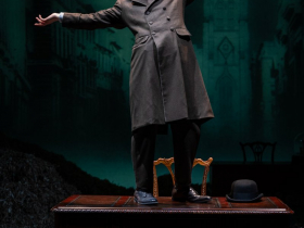 Milwaukee Repertory Theater presents The Lehman Trilogy in the Checota Powerhouse Theater January 13 – February 8, 2026. Pictured L to R: Max Wolkowitz