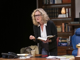 Milwaukee Repertory Theater presents The Niceties in the Stiemke Studio September 25 – November 3, 2019. Pictured: Kate Levy
