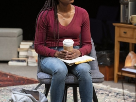 Milwaukee Repertory Theater presents The Niceties in the Stiemke Studio September 25 – November 3, 2019. Pictured: Kimber Sprawl