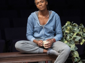 Milwaukee Repertory Theater presents The Niceties in the Stiemke Studio September 25 – November 3, 2019. Pictured: Kimber Sprawl