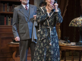 James Pickering and Deborah Staples in Milwaukee Repertory Theater’s 2014/15 Quadracci Powerhouse production of Harvey.