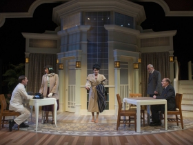 Chris O’Reilly, Kristina Loy, Deborah Staples, James Pickering and Richard Halverson in Milwaukee Repertory Theater’s 2014/15 Quadracci Powerhouse production of Harvey