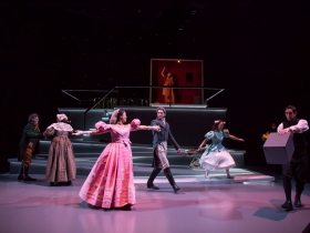 Milwaukee Repertory Theater presents the cast of Jane Eyre in the Quadracci Powerhouse from April 25 to May 21, 2017