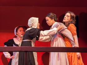 From left to right: Rebecca Hirota, Christine Toy Johnson, Margaret Ivey, and Rin Allen