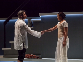 From left to right: Michael Sharon and Margaret Ivey