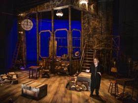 Milwaukee Repertory Theater presents Jacob Marley’s Christmas Carol December 10 – 24, 2020. Pictured: Lee E. Ernst.