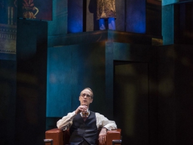 Milwaukee Repertory Theater presents Junk in the Quadracci Powerhouse from January 15 – February 17, 2019 featuring James Ridge (foreground) and Matt Daniels. Milwaukee Repertory Theater presents Junk in the Quadracci Powerhouse from January 15 – February 17, 2019 featuring James Ridge (foreground) and Matt Daniels.