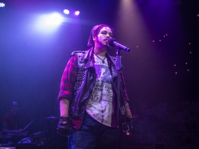 Milwaukee Repertory Theater presents Hedwig and the Angry Inch in the Stiemke Studio January 28 – March 8, 2020. Pictured: Bethany Thomas.