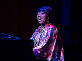 Milwaukee Repertory Theater presents Nina Simone: Four Women in the Quadracci Powerhouse, April 16 – May 12, 2024. Pictured: Alexis J Roston