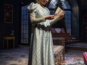 Milwaukee Repertory Theater presents Miss Bennet: Christmas at Pemberley in the Quadracci Powerhouse from November 13 – December 16, 2018.  Featuring Rebecca Hurd
