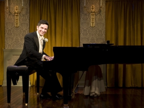 Jack Forbes Wilson in Milwaukee Repertory Theater’s Stackner Cabaret 2010/11 production of Liberace!