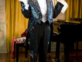 Jack Forbes Wilson in Milwaukee Repertory Theater’s Stackner Cabaret 2010/11 production of Liberace!