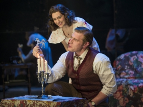 Milwaukee Repertory Theater presents “The Glass Menagerie” in the Quadracci Powerhouse March 7 – April 9, 2017. Featuring Kelsey Brennan, Brandon Dahlquist.