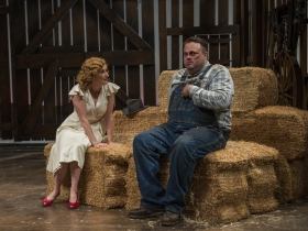 Kelley Faulkner and Scott Greer
