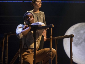 Milwaukee Repertory Theater presents Our Town in the Quadracci Powerhouse from April 10 – May 13, 2018. Left to Right: Di’Monte Henning and Selma Rivera