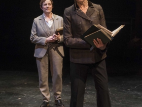 Milwaukee Repertory Theater presents Our Town in the Quadracci Powerhouse from April 10 – May 13, 2018 featuring Laura Gordon and Carrie Hitchcock