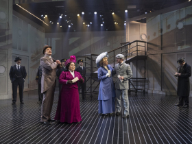 Milwaukee Repertory Theater presents Titanic The Musical in the Quadracci Powerhouse April 6 – May 14, 2022. Pictured: The cast of Titanic The Musical