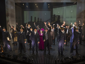 Milwaukee Repertory Theater presents Titanic The Musical in the Quadracci Powerhouse April 6 – May 14, 2022. Pictured: The cast of Titanic The Musical
