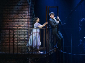 Milwaukee Repertory Theater presents West Side Story in the Quadracci Powerhouse September 17 – October 27, 2019. Left to right: Liesl Collazo and Jeffrey Kringer