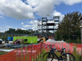Milwaukee Airport Rail Station Construction