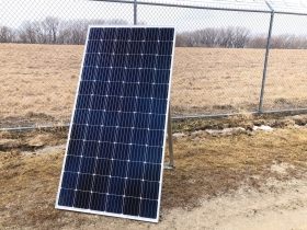 Solar Panel at 1600 E. College Ave.