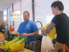 Winter Farmers Market at the Domes.