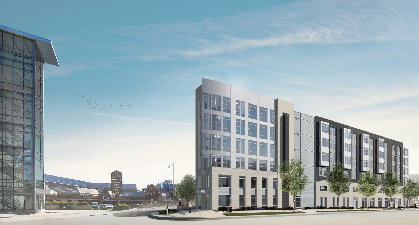 Phase 1 North corner view