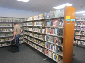 Temporary East Library Stacks