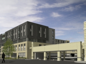 West Elevation Perspective - Design II