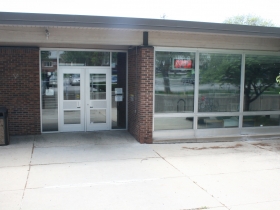 Rear Entrance to the East Library