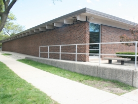 East Library Blank Wall