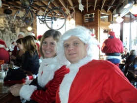 Marissa Wesley and Chris Socha