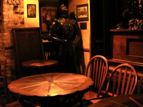 Back bar seating.