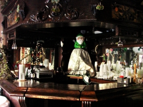 The bar.