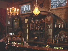 The bar at Hotel Foster.