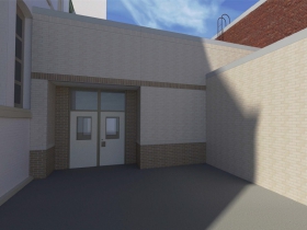 Rendering of the Maryland Avenue Montessori School addition