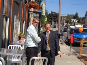 Jim Plaisted and Rep. Jon Richards
