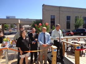 Parklet Opening