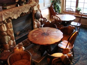Front cove seating.