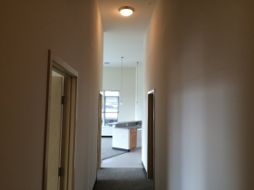 Apartment hallway