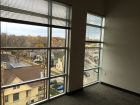 Floor to ceiling windows