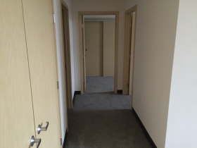 Apartment hallway
