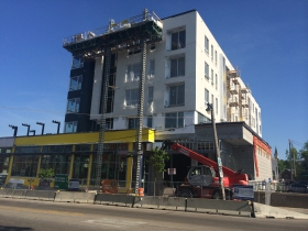 The Standard at East Library Construction